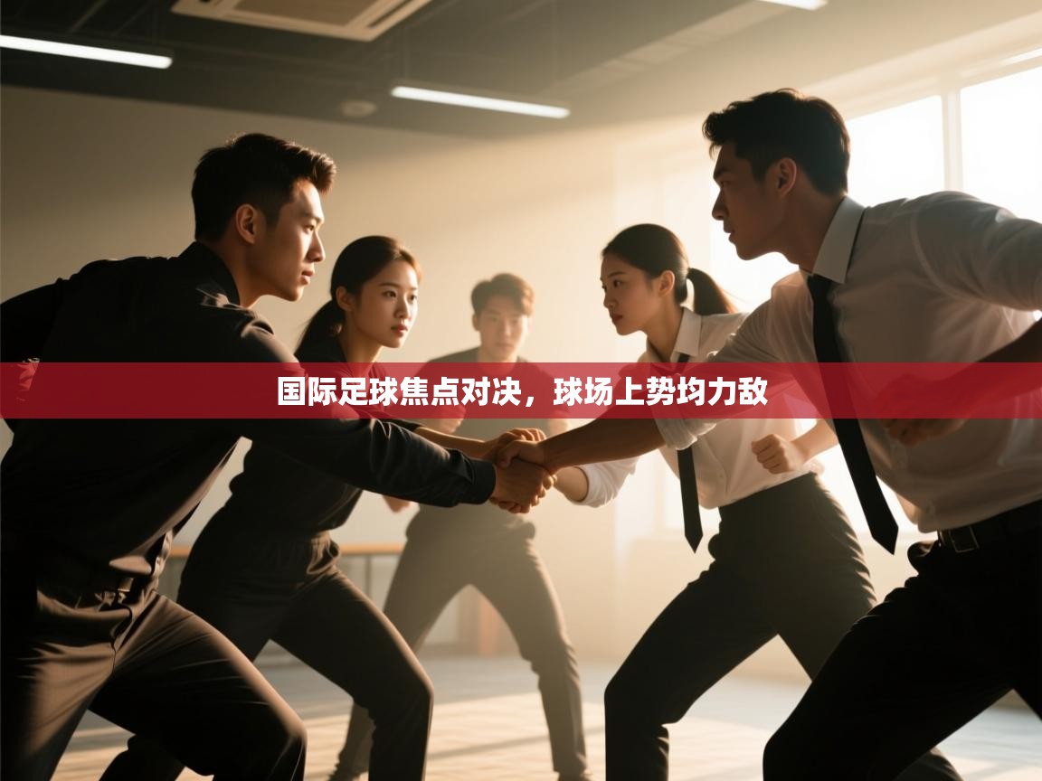 国际足球焦点对决，球场上势均力敌  第2张